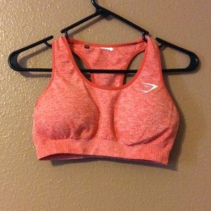 ORANGE MARL BRA